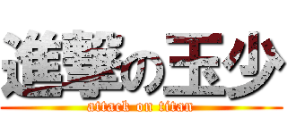 進撃の玉少 (attack on titan)