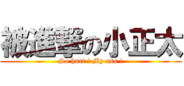 被進撃の小正太 (So hurt ! My ass !)