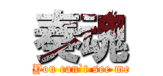 奏魂 ( You can`t see me)