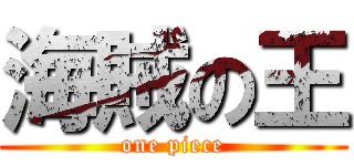海賊の王 (one piece)