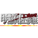 明顯困難 ()