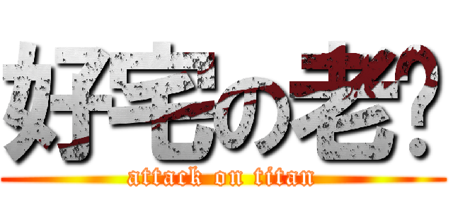 好宅の老爹 (attack on titan)