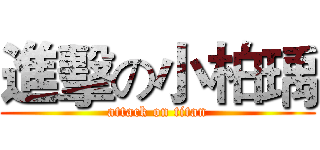 進擊の小柏瑀 (attack on titan)