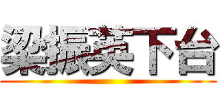 梁振英下台 ()