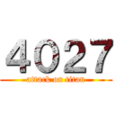 ４０２７ (attack on titan)