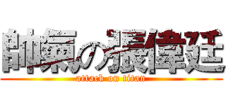 帥氣の張偉廷 (attack on titan)