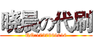 晓晨の代刷 (QQ:1737869016)