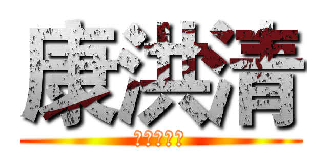 康洪清 (是个大煞笔)