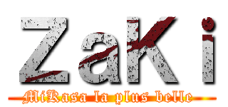 ＺａＫｉ (MiKasa la plus belle )