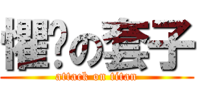 懼內の套子 (attack on titan)