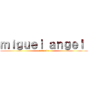 ｍｉｇｕｅｌ ａｎｇｅｌ  (::angel::)