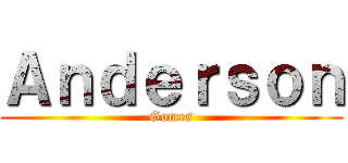 Ａｎｄｅｒｓｏｎ (Gomes)