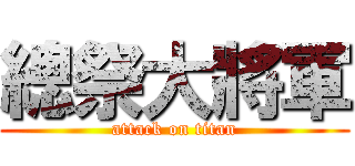 總祭大將軍 (attack on titan)