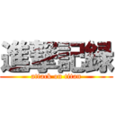 進撃記録 (attack on titan)