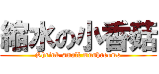 縮水の小香菇 (Shrink small mushrooms)