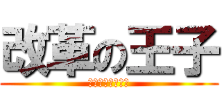 改革の王子 (へいちょかわいい)