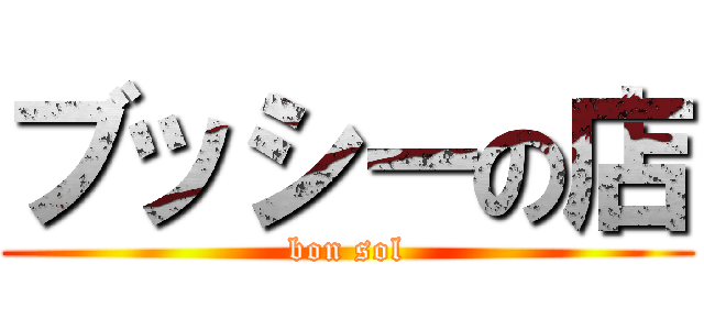 ブッシーの店 (bon sol)