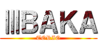ⅢＢＡＫＡ (TORIO)