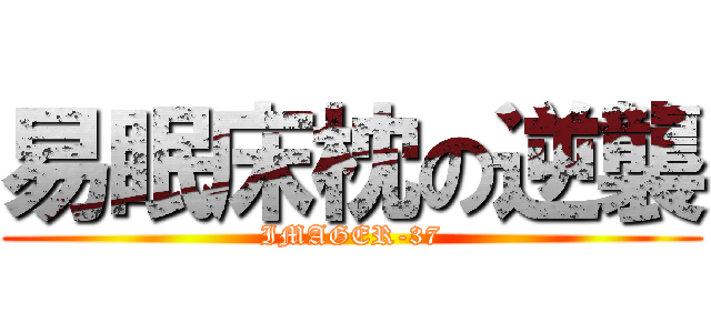 易眠床枕の逆襲 (IMAGER-37)