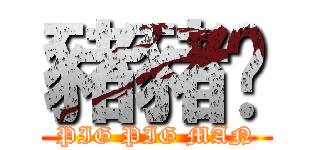 豬豬俠 (PIG PIG MAN)