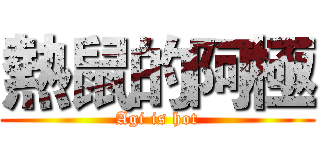 熱鼠的阿極 (Agi is hot)