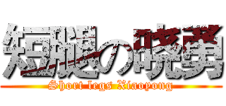 短腿の晓勇 (Short legs Xiaoyong)