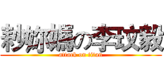 耖妳媽の李玟毅 (attack on titan)