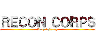 ＲＥＣＯＮ ＣＯＲＰＳ (Dong Sqwuong)