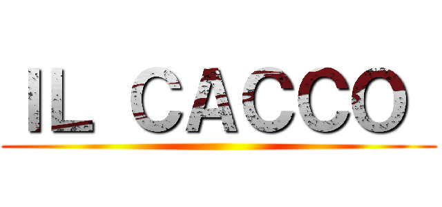 ＩＬ ＣＡＣＣＯ  ()