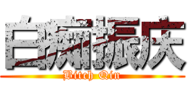 白痴振庆 (Bitch Qin)