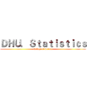ＤＨＵ．Ｓｔａｔｉｓｔｉｃｓ (College of Science)