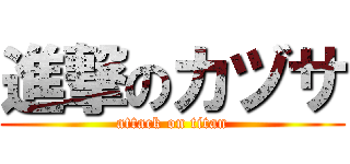 進撃のカヅサ (attack on titan)