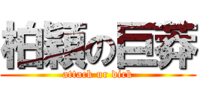 柏穎の巨莽 (attack ur dick)