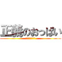 正義のおっぱい (ぼいん\'ぼいん\')