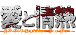 愛と情熱 (SKE48 Passion For You)