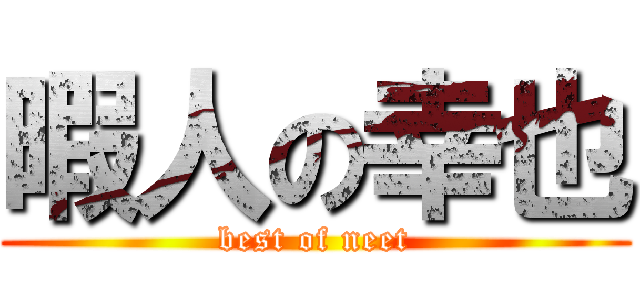 暇人の幸也 (best of neet)