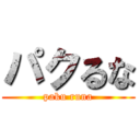 パクるな (paku runa)