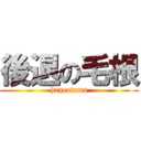 後退の毛根 (hageatama)