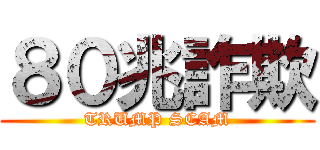 ８０兆詐欺 (TRUMP SCAM)