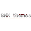 ＳＮＫ ｔｈｅｍｅｓ (Inkwell)