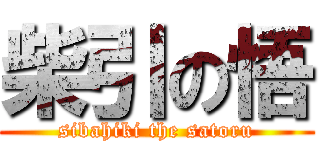 柴引の悟 (sibahiki the satoru)