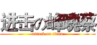 进击の峰曉蔡 (attack on titan)