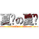 夏偌の夏偌 (attack on titan)