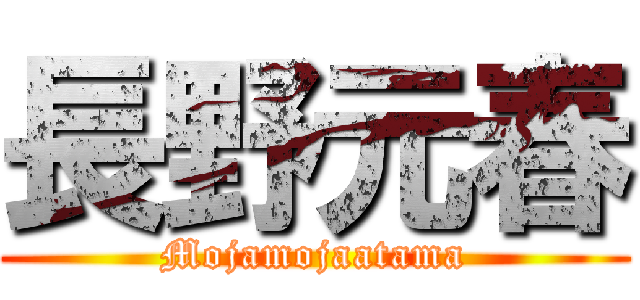 長野元春 (Mojamojaatama)