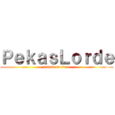 ＰｅｋａｓＬｏｒｄｅ (attack on titan)
