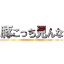 豚こっち見んな (attack on titan)