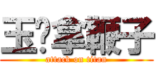 玉婷拿鞭子 (attack on titan)