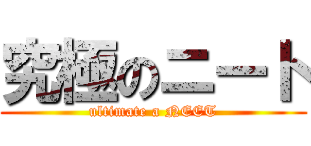 究極のニート (ultimate a NEET)