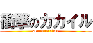 衝撃のカカイル (attack on titan)