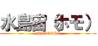 水島宙（ホモ） (HIROSHI)